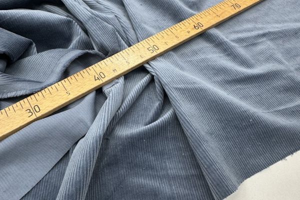 Вельвет Серо-Голубой с лайкрой